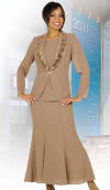 Ben Marc Misty Lane 3pc Evening Suit with Rosettes 13501 image