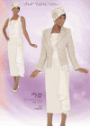 <b>Ladies Skirt Suit by Benmarc</b><br>Off White-Gold<br>Sizes 12-24<br>Style 47401 <b>Ladies Skirt Suit by Benmarc</b><br>Off White-Gold<br>Sizes 12-24<br>Style 47401