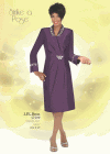 <b>Ladies Skirt Suit by Benmarc</b><br>Eggplant-Navy<br>Sizes 8-20<br>Style 47419 <b>Ladies Skirt Suit by Benmarc</b><br>Eggplant-Navy<br>Sizes 8-20<br>Style 47419