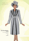 <b>Ladies Skirt Suit by Benmarc</b><br>Platinum-Black<br>Sizes 8-20<br>Style 47440 <b>Ladies Skirt Suit by Benmarc</b><br>Platinum-Black<br>Sizes 8-20<br>Style 47440