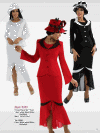 Tally Taylor Georgettes <br> (Spring/Summer 2014) <br> #9285 <br> Black/White, Red/Black <br> White Tally Taylor Georgettes <br> (Spring/Summer 2014) <br> #9285 <br> Black/White, Red/Black <br> White