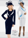 Tally Taylor Georgettes <br> (Spring/Summer 2014) <br> #9289 <br> White/Baby Blue <br> Navy/White Tally Taylor Georgettes <br> (Spring/Summer 2014) <br> #9289 <br> White/Baby Blue <br> Navy/White