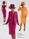 Tally Taylor Georgettes <br> (Spring/Summer 2014) <br> #9298 <br> Fuchsia, White <br> Tangerine Tally Taylor Georgettes <br> (Spring/Summer 2014) <br> #9298 <br> Fuchsia, White <br> Tangerine