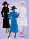 Tally Taylor Georgettes <br> (Spring/Summer 2014) <br> #9305 <br> Baby Blue, White, Black Tally Taylor Georgettes <br> (Spring/Summer 2014) <br> #9305 <br> Baby Blue, White, Black