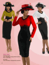 Tally Taylor Georgettes <br> (Spring/Summer 2014) <br> #9308 <br> White/Black, Champagne/Black <br> Red/Black Tally Taylor Georgettes <br> (Spring/Summer 2014) <br> #9308 <br> White/Black, Champagne/Black <br> Red/Black