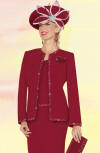 Fifth Sunday by Ben Marc Womens 3pc Church Suit 52550 image