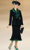 Fifth Sunday by Ben Marc Womens Embellished Church Suit 52555 image
