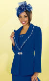 Fifth Sunday by Ben Marc Womens Microfiber Church Suit 52556 image