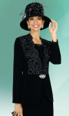 Fifth Sunday by Ben Marc Womens Embellished Church Suit 52575 image