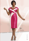Chancelle Dresses <br> (Spring/Summer 2014) <br> #804 Magenta/Ivory
