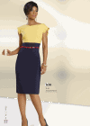 Chancelle Dresses <br> (Spring/Summer 2014) <br> #830 Yellow/Navy