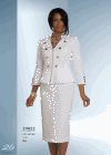Chancelle Suits <br> (Spring/Summer 2016) <br> CS29822 <br> <br> WHITE <br> 10 12 14 16 18 20 22