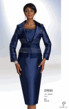 Chancelle Suits <br> (Spring/Summer 2016) <br> CS29852 <br> <br> NAVY <br> 10 12 14 16 18 20 22