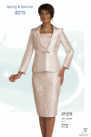 Chancelle Suits <br> (Spring/Summer 2016) <br> CS29878 <br> <br> CHAMPAGNE <br> 10 12 14 16 18 20 22