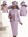 Donna Vinci Knits <br> (Spring/Summer 2016) <br> DVK13040 <br> <br> LAVENDER <br> 10 12 14 16 18 20 22 24