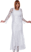Dorinda Clark Cole <br> (Spring/Summer 2016) <br> DCC142 <br> <br> WHITE <br> 10 12 14 16 18 <br> 16w 18w 20w 22w 24w<br> <br> Arriving Mid March <br> Taking Back Orders Now