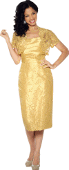 <b>Dress by Annabelle</b><br>Burnt Orange, Gold<br>Sizes 8-24<br>Style 8482