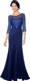 <b>Dress by Annabelle</b><br>Royal<br>Sizes 8-24<br>Style 8472