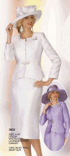 Lily & Taylor <br> (Spring/Summer 2016) <br> LT3632 <br> <br> White  <br>  Lavender  <br>  Canary-Yellow <br> 4 6 8 10 12 14 16 18 20 22 24