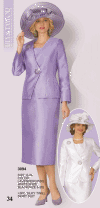 Lily & Taylor <br> (Spring/Summer 2016) <br> LT3094 <br> <br> Lavender  <br>  White  <br>  Black <br> 6 8 10 12 14 16 18 20 22 24