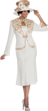 Susanna <br> (Spring 2016) <br> s3650 <br> <br> IVORY/GOLD <br> 8 10 12 14 16 18 20 22 24 26
