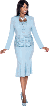 Susanna <br> (Spring 2016) <br> s3692 <br> <br> BABY-BLUE  <br>  WHITE <br> 8 10 12 14 16 18 20 22 24 26