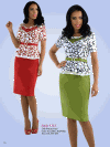 Tally Taylor Georgettes <br> (Spring/Summer 2014) <br> #9312 <br> Navy/Olive,  Red/White