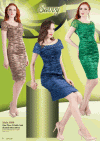 Daniella Collection 2013 <br> #1050 <br> Emerald, Navy, Nude