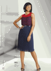 Chancelle Dresses <br> (Spring/Summer 2014) <br> #851 Red/Navy