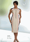 Chancelle Dresses <br> (Spring/Summer 2016) <br> CD1727 <br> <br> TAN/BLACK <br> 8 10 12 14 16 18