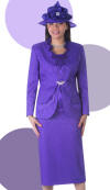 GV0802-PUR,Giovanna Fall And Holiday Womens Church Suit 2015