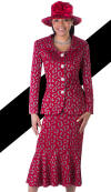 GV0812-RE,Giovanna Fall And Holiday Womens Church Suit 2015
