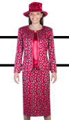 GV0813-RE,Giovanna Fall And Holiday Womens Church Suit 2015