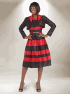 Stacy Adams <br> (Fall/Holiday 2015) <br> ST78491 <br> <br> BLACK/RED <br> 6 8 10 12 14 16 18