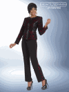 Stacy Adams <br> (Fall/Holiday 2015) <br> ST78492 <br> <br> BLACK/RED <br> 8 10 12 14 16 18 20