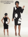 Stacy Adams <br> (Fall/Holiday 2015) <br> ST78504 <br> <br> BLACK/OFF-WHITE <br> 8 10 12 14 16 18 20