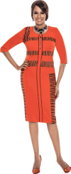 Terramina <br> (Spring/Summer 2016) <br> T7536 <br> <br> ORANGE <br> 8 10 12 14 16 18 20 22 24