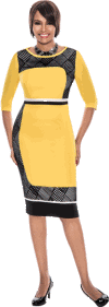Terramina <br> (Spring/Summer 2016) <br> T7537 <br> <br> YELLOW <br> 8 10 12 14 16 18 20 22 24
